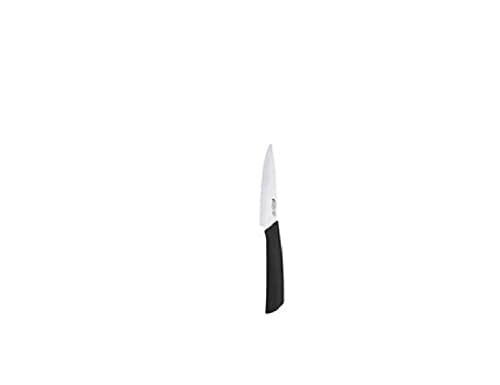 Bergner Q3409 Cuchillo Mondador De 9 Cm En Color Negro Colección Cera Bio, Acero Inoxidable
