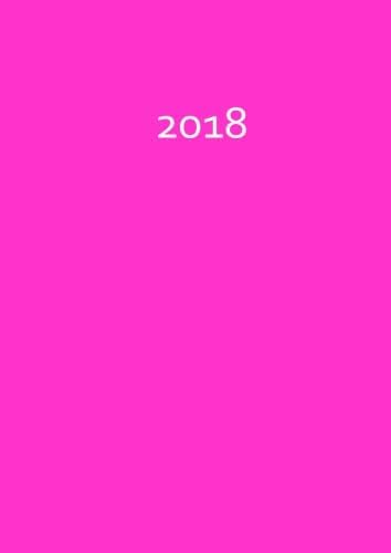 dicker TageBuch Kalender 2018 - MAGENTA / PINK: Endlich genug Platz für dein Leben! 1 Tag = 1 A4 Seite