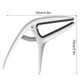 Dilwe Capo de Guitare, Capo à Changement Rapide Accessoires D’instruments de Musique Capo de Guitare pour Basse Ukulélé… - Les Beatles, Paul McCartney, John Lennon, RIngo Starr, George Harrison Dilwe Capo de Guitare, Capo à Changement Rapide Accessoires D'instruments de Musique Capo de Guitare pour Basse Ukulélé… – Image 4