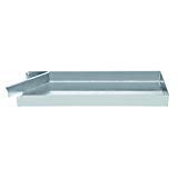 schnittenblech 60 x 40 580 x 400 x 50 mm STERNSTEIGER PROFI BACKBLECH mit Vorstellschiene, Schnittenblech, 580 x 400 x 50 mm