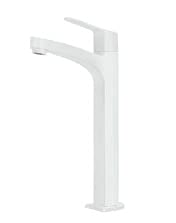 BASSINO Stylish Bathroom Basin faucets/Pillar Cock tap 12 inch Brass tap for Counter top/Table top Basin (SOLE SERIES, WHITE) (B094CM68FH) Amazon Price History, Amazon Price Tracker