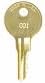 File Cabinet, Desk or Cubicle Replacement Key for CompX National 003