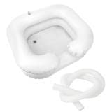 Bassin de shampoing gonflable ergonomique adapté aux personnes handicapées