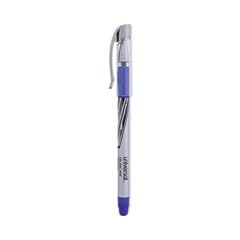 Bolígrafo Gel Stick Medio 0.7 mm Tinta Azul Plata/azul Docena