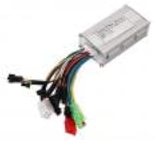 VGEBY E Bike Motor Controller Kit, 24V 36V 48V Brushless Motor Sine Wave Controller Booster Thumb Throttle Meter Set Electric Bike Accessory