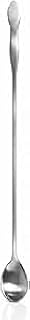 Colher Bailarina Profissional 31cm em Aço Inox para Drinks e Coquetéis | Colher Longa para Bartender, Mistura de Bebidas, Gin Tônica, Negroni, Mojito, Bar e Coquetelaria