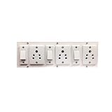 Plastic Extension Switch Board with 3 Sockets and 3 Switches, Multi Electrical Extension Board (6 Meter Wire)-picture-32