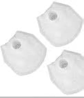 3PCS Fuel Pump Filter Set for Kawasaki Teryx 750 800, Brute Force 750, Mule 4000 4010 Fuel Pump Strainer Replaces OEM# 49040-0717, 49040-0718, 49040-0719, 49040-0033, 49040-0034