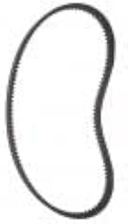 VGEBY Scooters Drive Belt,5M 635 15 Electric Scooters Drive Belt High Temperature Resistant Thickened Rubber Synchronous Belt Sportinggoods Electric Scooter Accessories
