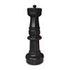MegaChess Individual Chess Piece - Rook - 28.5 Inches Tall - Black product thumbnail 3