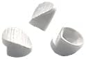Entry Door Plugs 20-pkg for an Evolve Frame White