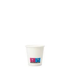Genérico Caja de 2000 Vasos de Papel para Café de 88 ml (3 oz) Color Blanco
