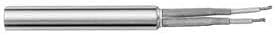 Tempco HD Cartridge Heater with cylindrical body and electrical leads