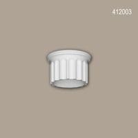 Segment de colonne 412003 moulure de façade Profhome blanc - 3