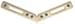 BHC135 - CRL Brass 135 Degree Corner for Deluxe Header Kit