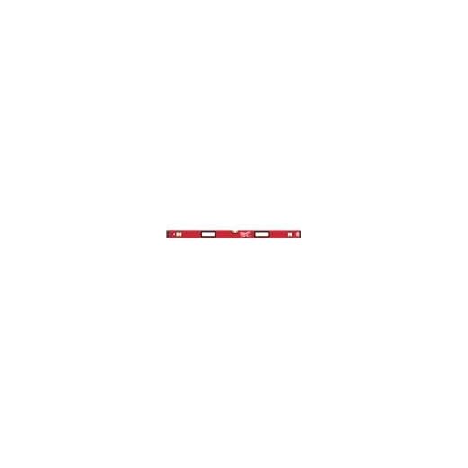 Milwaukee Electric Tool MLBX48 Beam Box Level, 48", 3 Vials, 0.029 Degree Vial Positions, Aluminium
