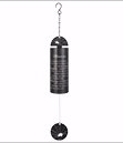 22" Friends Sonnet Wind Chime, Black / Black