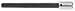 Proto Tools J49901/8XL - Non-Impact Socket - Imperial, Polished Chrome Finish/Coating, Bit Shaft Style, 3/8 in Drive Size, Socket Points: Hex Bit