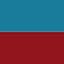 Red & Teal