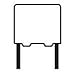 B32924C3105M189, Cap Film Suppression X2 1uF 305VAC PP 20% (31.5 X 11 X 19mm) Radial Plastic Rectangular Can 27.5mm 110?C T/R (25 Items)