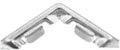 Esquinas de aluminio WSF346 para marcos de pantalla de ventanas y mosquiteras, pack de 100