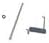 Replacement for Craftsman New 42" Deflector Shield W/MOUNTING Hardware 130968 532130968 for OEM