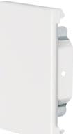 Embout en tôle d'acier BRS651006 VWS anti poussière pour goulotte 68x100 mm