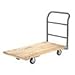 Global Industrial Platform Truck w/Hardwood Deck, 60 x 30, 1400 Lb. Capacity, 5