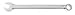 Proto Tools J1230-T500 - Combination Wrench - Imperial, Chrome, 15/16 in Box End Wrench Size, 15/16 in Open End Wrench Size, 13-1/4 in