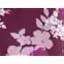 Deep Claret Graphic Bloom