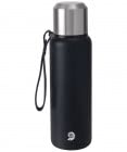 Origin Outdoors Unisex - Erwachsene PureSteel Isolierflasche, Schwarz, 1.5 L Cover