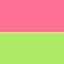 Pink & Light Green