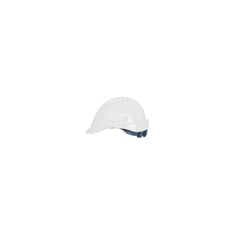 Hard Hat Safety Helmet Construction worker helmet Ventilated Twist Lock Wheel Ratchet and sweatband Light EN 397 (White) Cover