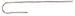 Raindrip Wire Hook Stake 1/2 " - 5/8 " Tubing 8 " Bulk