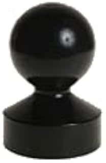 Alumina Products, Inc. F3 Ball Cast Aluminum Mailbox Finial Topper (fits a 4″ Pole)