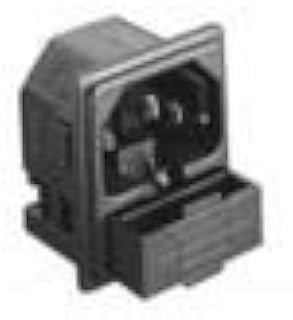 PF0011/15/PC, Power Entry Module Unfiltered M 3 POS 250VAC 10A Fuse RA 1 Port (10 Items)