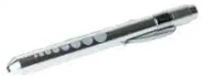 Lanterna de LED profissional portátil para diagnóstico clínico, exame oftalmológico, caneta de verificação de pupila, luz para médico enfermeiro, DocBeam (Cinza)