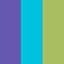 Vivid Blue/Green/Purple
