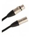 QUIK LOK - JUST/MF-10 SL, QUIK LOK JUST Microphone Cable, XLR Male/XLR Female, SL Silver Connectors, Length 10 m, Black - Image 4