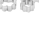Lot de 50 emporte-pièces en acier inoxydable pour pâtisserie créative et cake design