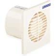 Luminous Vento Axial 100 mm Exhaust Fan for Kitchen, Bathroom, and Office (Cut-Out Size - Circle Diameter 111 mm, White) (Pack of 4)