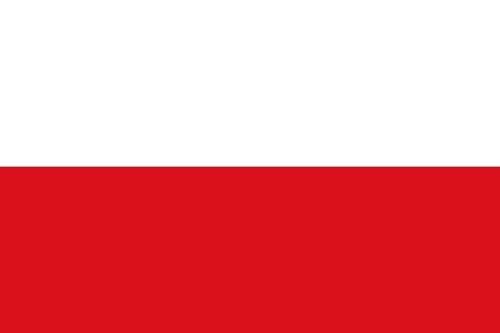 Drapeau Tirol grand format blanc et rouge pour pavoiser un mât extérieur