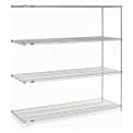 Nexel Wire Shelving Add-On, Poly-Z-Brite, 72