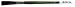Wooster 1/2" Artist Ox Hair Paint Brush, Soft, for Oil Based, 1 EA F1625-1/2-1 Each