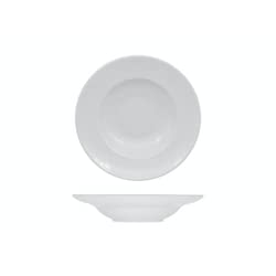 Saturnia, Set di 6 piatti per pasta Napoli in porcellana 26 cm 3105400-248 bianco