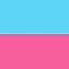 Rose Pink & Blue