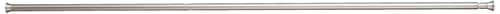 Amazon Basics Tension Curtain Rod, Adjustable 78-108" Width - Nickel, Classic Finial #TOP6