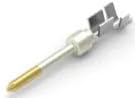 Pack of 10 5-66506-7 Pin Contact Gold Crimp 20-24 AWG Stamped