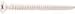 CRL White #10 x 3" Wall Mounting Flat Head Phillips Sheet Metal Screw - Package