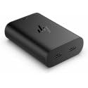 Chargeur USB-C 65W GaN HP noir compact pour ordinateur portable portable - 7